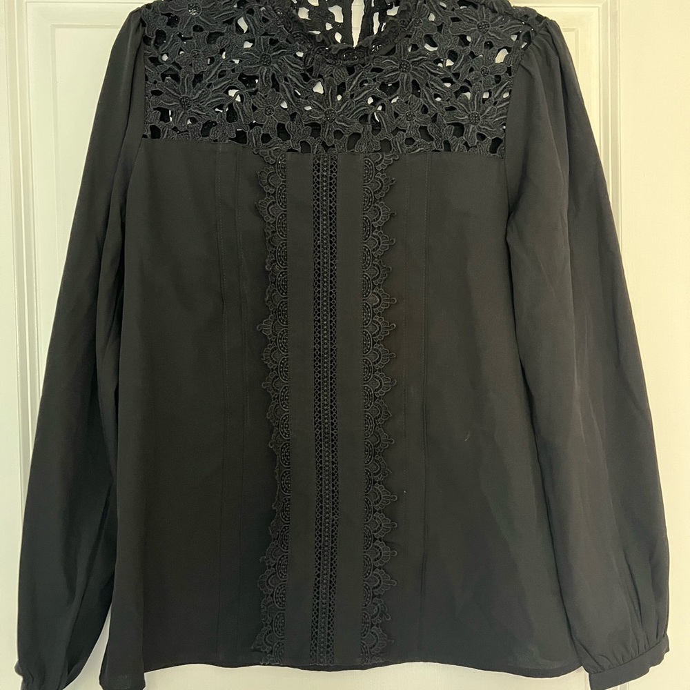 Nordstrom brand - Halogen Black blouse